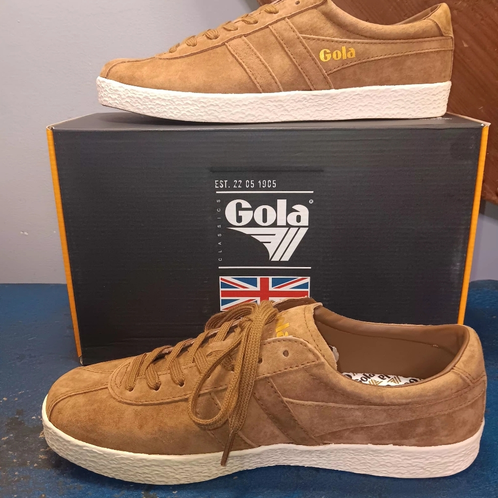Gola Tan Suede Sneakers - Picture 3 of 6